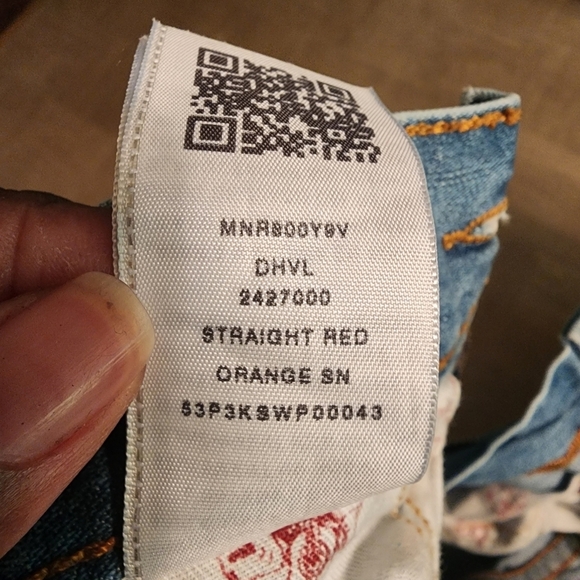 True Religion Mens Straight Jeans Size 31, Inseam 32" - Picture 4 of 10